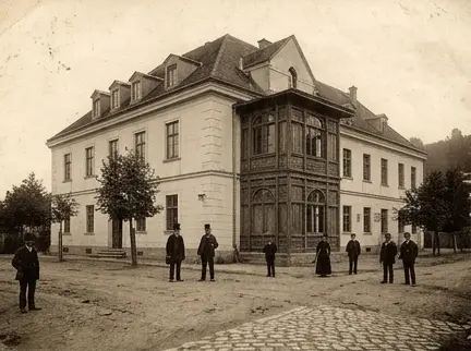 Historische Aufnahme aus dieser Zeit